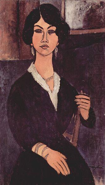Amedeo Modigliani Portrat der Paulette Jourdain china oil painting image